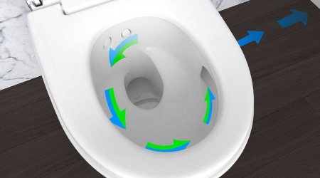 ������ ��������� Geberit AquaClean Mera Comfort 146.214.11.1 � �������� �������� �������, ���������� �����