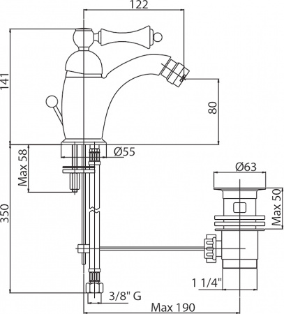 ��������� Cezares Margot MARGOT-BSM1-01-Bi ��� ����