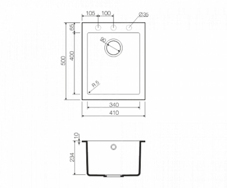 ����� �������� Omoikiri Bosen 41-SA �������