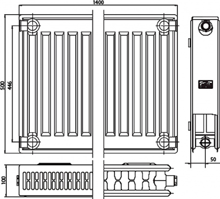 �������� �������� Kermi FKO 220501401N2Y ��� 22