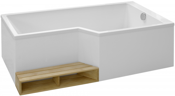 ��������� ����� Jacob Delafon Bain-Douche Neo 170x90 R + ����-�������