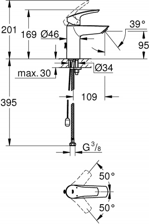 ��������� Grohe Eurosmart 33188003 ��� ��������