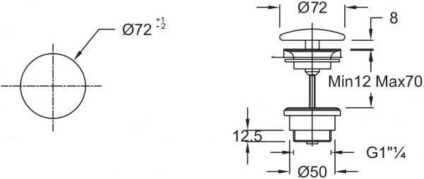 ������ ������ ��� �������� Jacob Delafon E78263-00