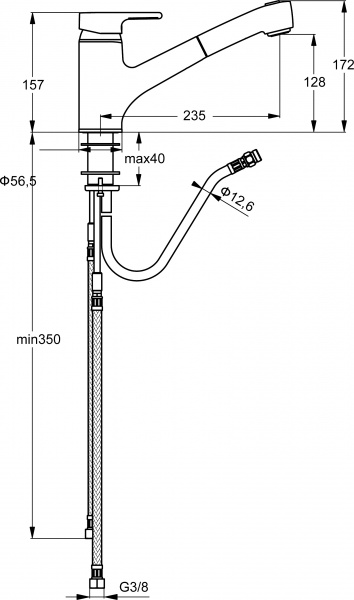 ��������� Ideal Standard Active B8435AA ��� �������� �����