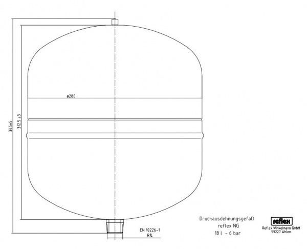 Reflex NG 18, �����, ���������� �������������� ���, ����������� 6/1,5 ���, ���. 8250100