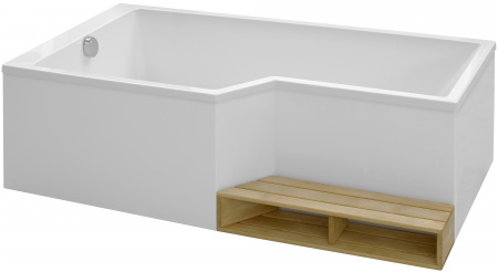 ��������� ����� Jacob Delafon Bain-Douche Neo 180x90 L + ����-�������