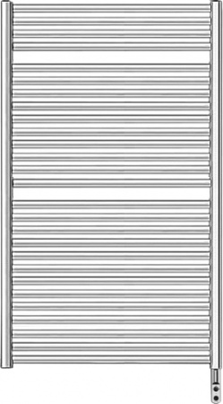 ����������������� ������������� Zehnder Toga TEC-120-050/DD Chrome