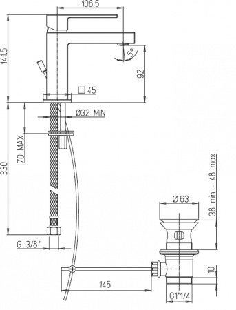 ��������� Paini Dax-R 84CR211LRS ��� ��������