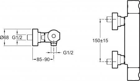��������� Jacob Delafon Singulier E10872-CP ��� ����