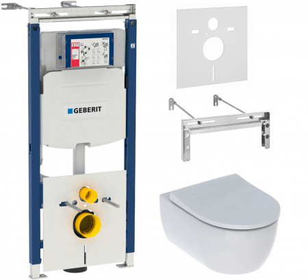 ��������  ������ ��������� Geberit iCon � �������� � ������������� ������� � ����������� + ������� ����������� ��� �������� Geberit Duofix Sigma 12 Plattenbau 111.362.00.5