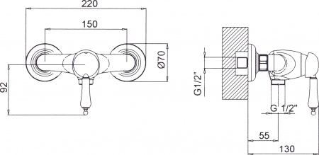 ��������� Margaroli Classica RU1005AA01BR ��� ����