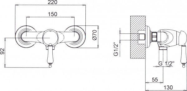 ��������� Margaroli Classica RU1005AA01BR ��� ����