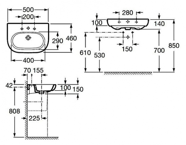  Roca Meridian 327244000 (50 )