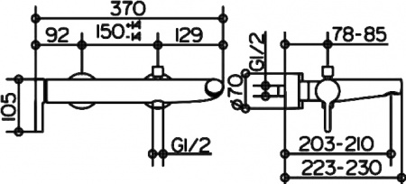 ��������� Keuco Edition 400 51520 ��� ����� � �����