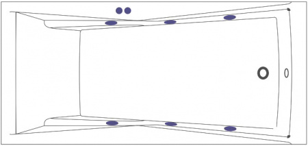 ��������� ����� Excellent Palace WAEX.PAL17.SOFT 170x75