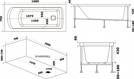 ��������� ����� Bas ���� �00129 160x70