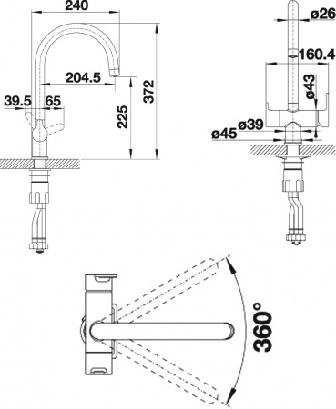 ��������� Blanco Trima 525136 ��� �������� �����