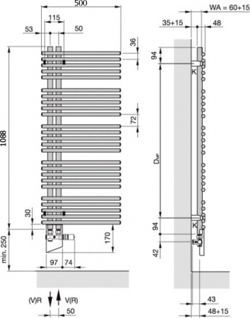 ����������������� ������� Zehnder Yucca Star YAS�-120-050 ����