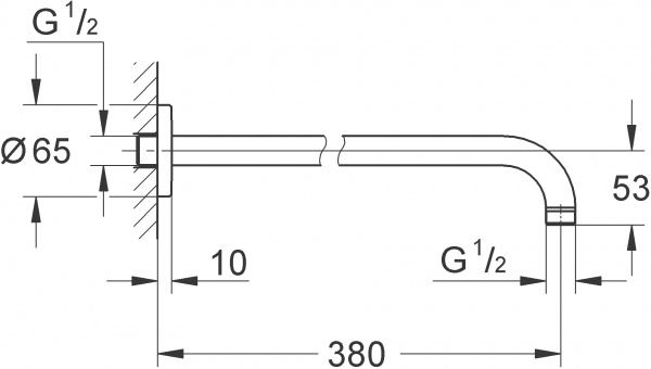 ��������� ��� �������� ���� Grohe Rainshower 28361000
