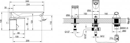 ��������� Villeroy & Boch Subway 2.0 TVT10200100061 �� ���� �����