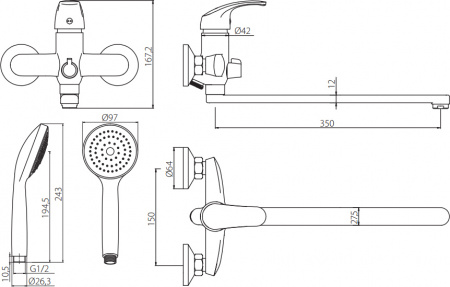 ��������� Damixa RedBlu Palace One 419500000 �������������