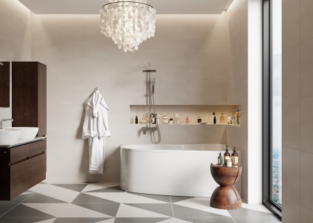 ��������� ����� Vagnerplast Melite 160x105 R bianco