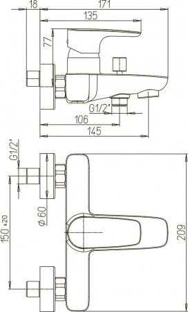 ������� �������� Paini Parallel 47CR111LMKM + 47CR205LMKM � ������� ����������