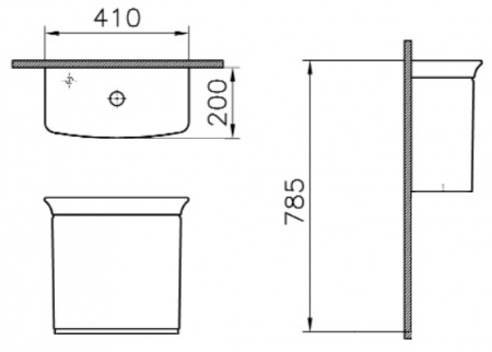 ����� ��� ������� VitrA Serenada 4161B003-5344