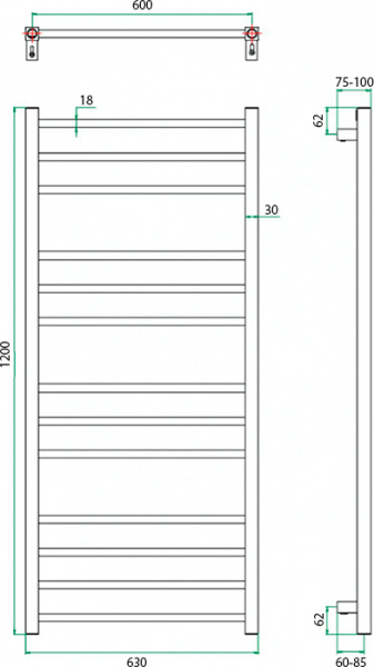 ����������������� ������������� Grota Eco Classic 63x120