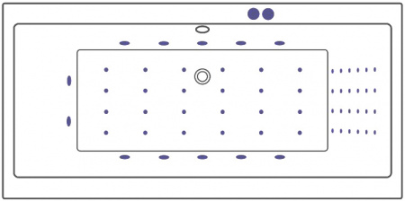 ��������� ����� Excellent Pryzmat Lux WAEX.PRL17.NANO 170x80