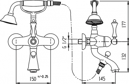 ��������� Cezares Margot MARGOT-VDM-02-Bi ��� ����� � �����
