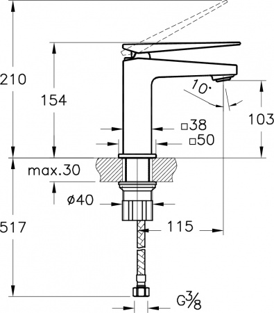 ��������� VitrA Brava A42608EXP ��� ��������