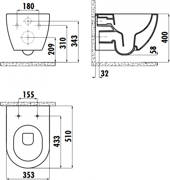 ������ ��������� Creavit Free FE322.20100 �������