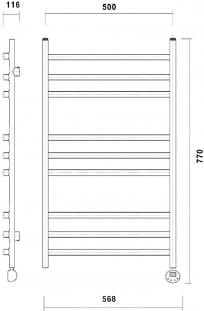 ����������������� ������������� Domoterm ������� �9 50x70, �������� ������, R