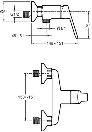  Jacob Delafon Aime E29870-BL  