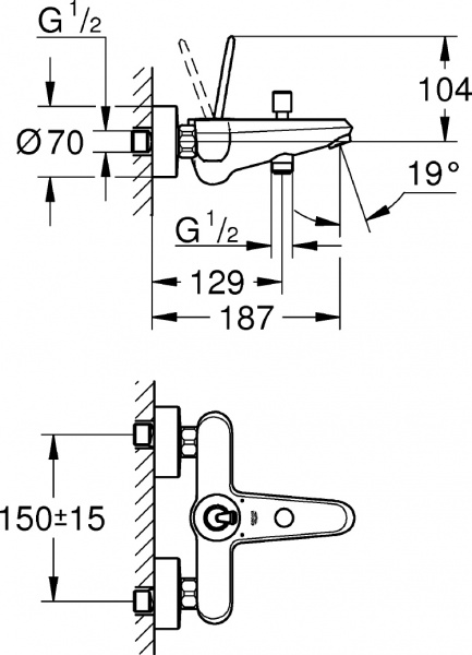 ��������� Grohe Eurodisc joy 23431LS0 ��� ����� � �����