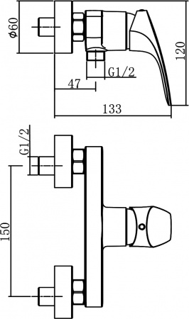 ��������� Aquanet Static AF330-30C ��� ����