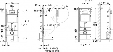 �������� ���� ��� ������� Geberit Renova Plan 500.378.01.1 + ������-������� Geberit Renova Plan + ����������� Geberit � ������� ����� ����
