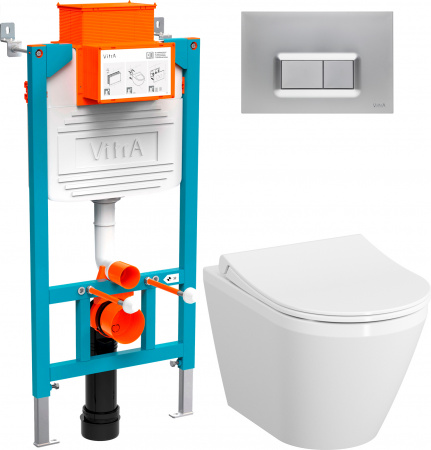 ��������  ������� ����������� VitrA 800-2016 � ������� �����, ���� + ���� ��� ������� ���������� VitrA Integra 7040B003-0075 + ������-������� VitrA 110-003-019