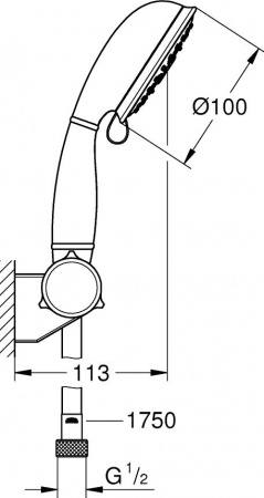 ������� �������� Grohe Tempesta New Rustic 27805001