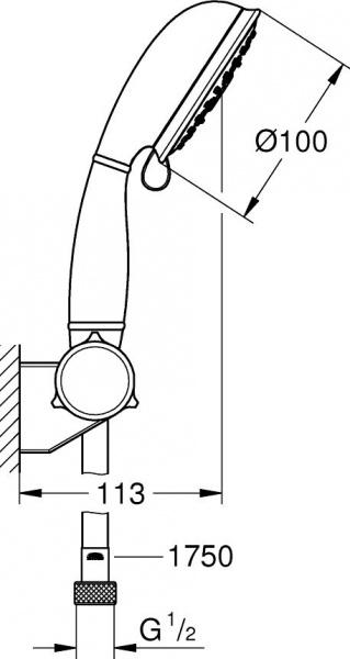 ������� �������� Grohe Tempesta New Rustic 27805001