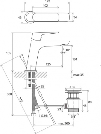 ��������� Ravak Classic CL 011.00 ��� ��������