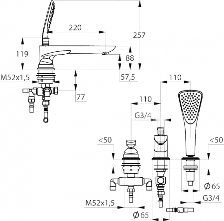 ��������� Kludi Balance 524479175 �� ���� �����