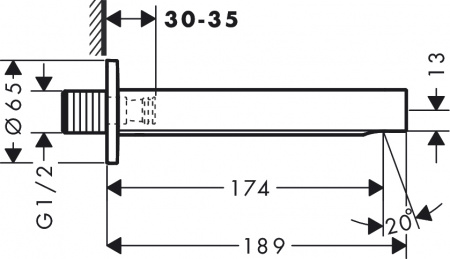 ����� Hansgrohe Finoris 76410670 ��� �����, ������� ������