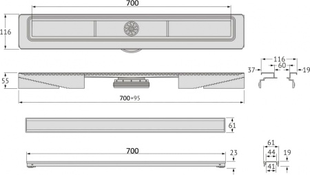   Berges Wasserhaus B1 Keramik 095118 70 , 