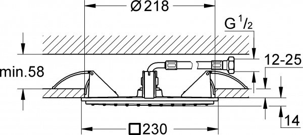 ������� ��� Grohe Rainshower Allure 210 27863000