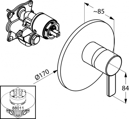 ��������� Kludi Zenta 386550575 ��� ����