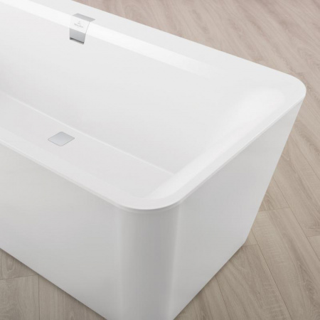 ��������� ����� Villeroy & Boch Squaro Edge 12 UBQ180SQE7PDV-RW 180x80, ����-�������, stone white
