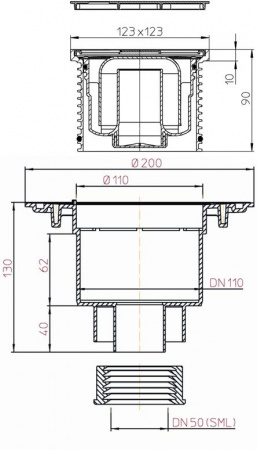 HL 310N - SML ���� ��� ����� SML DN50