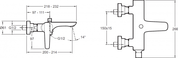 ��������� Jacob Delafon Aleo+ E72319-CP ��� ����� � �����